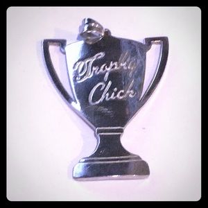 Trophy Chick Silver Pendant